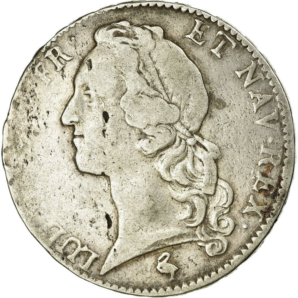 Coin, France, Louis XV, Écu au bandeau, Ecu, 1758, Paris, EF(40-45), Silver