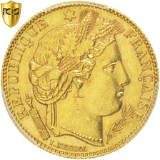 Francia, Cérès, 10 Francs, 1889, Paris, PCGS, PR61, SPL, Oro, KM:830, grade...