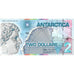 Billete, 2 Dollars, 2007, Antártico, 2007-07-30, UNC