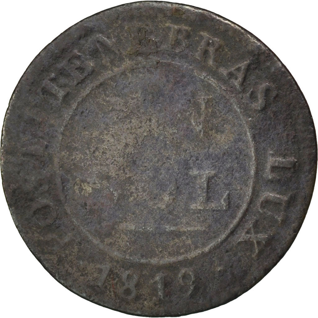 SWISS CANTONS, Sol, 1819, KM #119, VF(20-25), Billon, 0.76