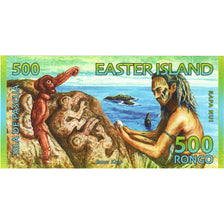 Biljet, RAPA NUI - ISLA DE PASCUA - EASTER ISLAND, 500 Dollars, 2011