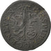SWISS CANTONS, 6 Deniers, 2 Quarts, 1730, KM #65, VF(30-35), Billon, 0.72