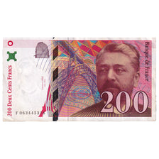 France, 200 Francs, Eiffel, 1997, F.063, AU(50-53), Fayette:75.4b, KM:159b