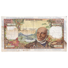 Banknote, French Antilles, 100 Francs, 1966, KM:10a, VF(30-35)
