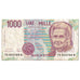Billete, 1000 Lire, 1990-1993, Italia, KM:114a, BC