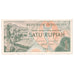 Banknot, Indonesia, 1 Rupiah, 1961, KM:78, UNC(65-70)