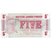 Biljet, Groot Bretagne, 5 New Pence, Undated (1972), KM:M47, NIEUW