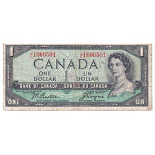 Banknote, Canada, 1 Dollar, 1954, KM:74a, VF(20-25)