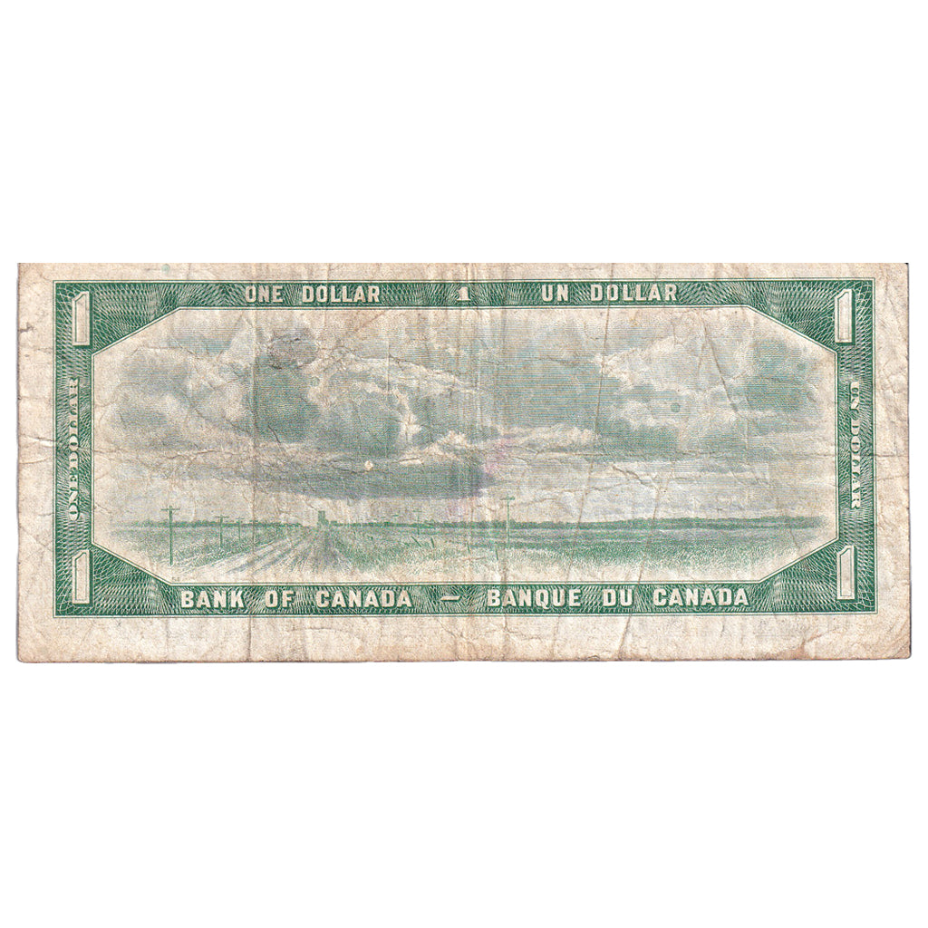 Banknote, Canada, 1 Dollar, 1954, KM:74a, VF(20-25)