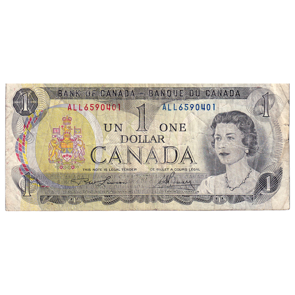Banknote, Canada, 1 Dollar, 1973, KM:85c, VF(20-25)