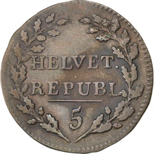 SWITZERLAND, 1/2 Batzen, 1799, KM #A6, EF(40-45), Billon, 1.98
