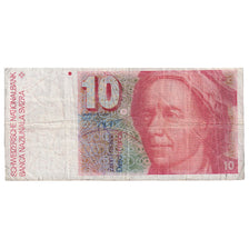 Banknote, Switzerland, 10 Franken, 1986, KM:53f, VF(20-25)