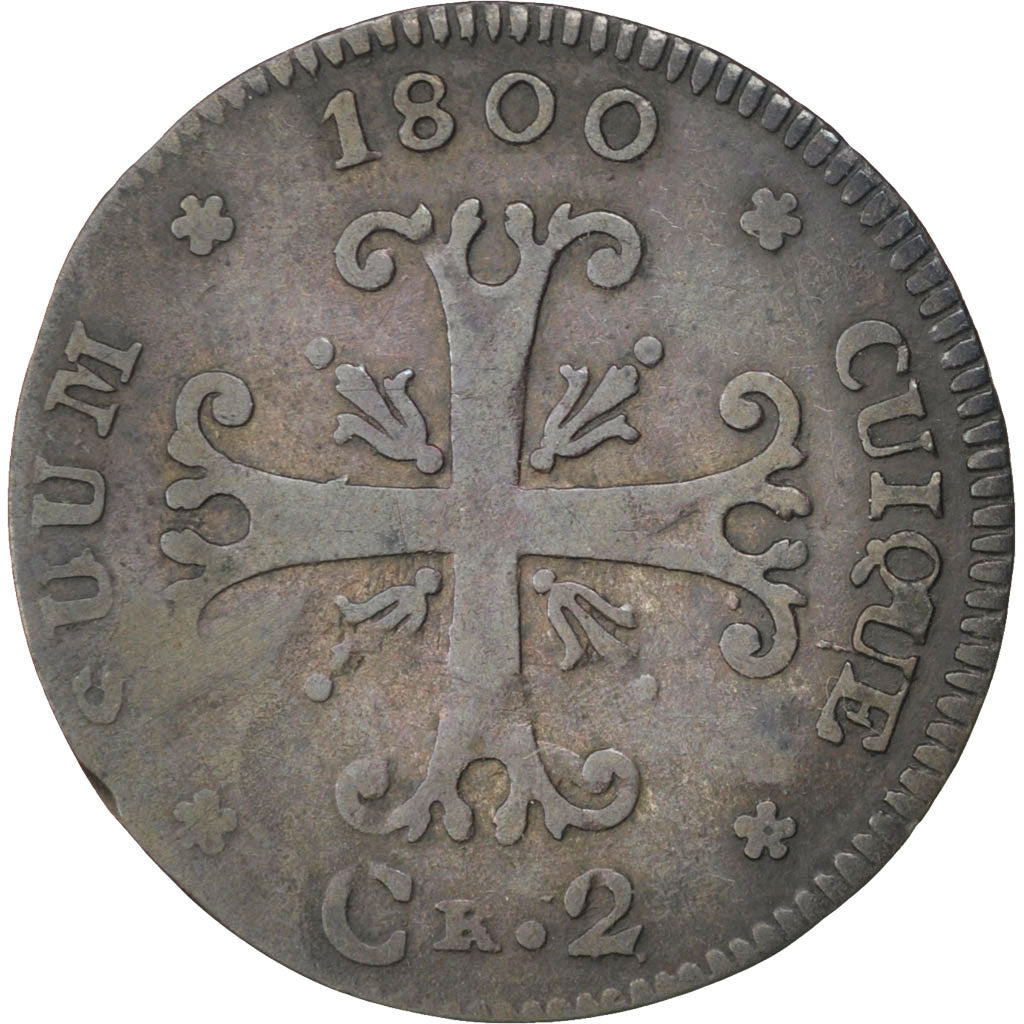 SWISS CANTONS, 1/2 Batzen, 1800, Neuenburg, KM #57, EF(40-45), Billon, 1.39