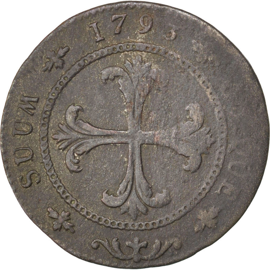 Coin, SWISS CANTONS, NEUCHATEL, 4 Kreuzer, 1793, Neuenburg, VF(30-35), Billon