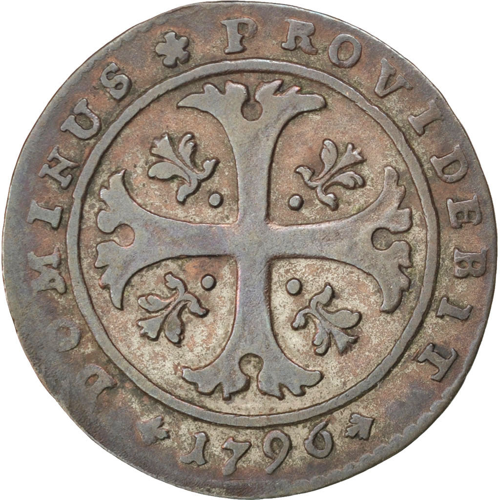 SWISS CANTONS, 1/2 Batzen, 1796, KM #91, EF(40-45), Billon, 23, 1.89
