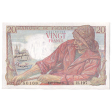 France, 20 Francs, Pêcheur, 1949, H.197, SPL, Fayette:13.14, KM:100c