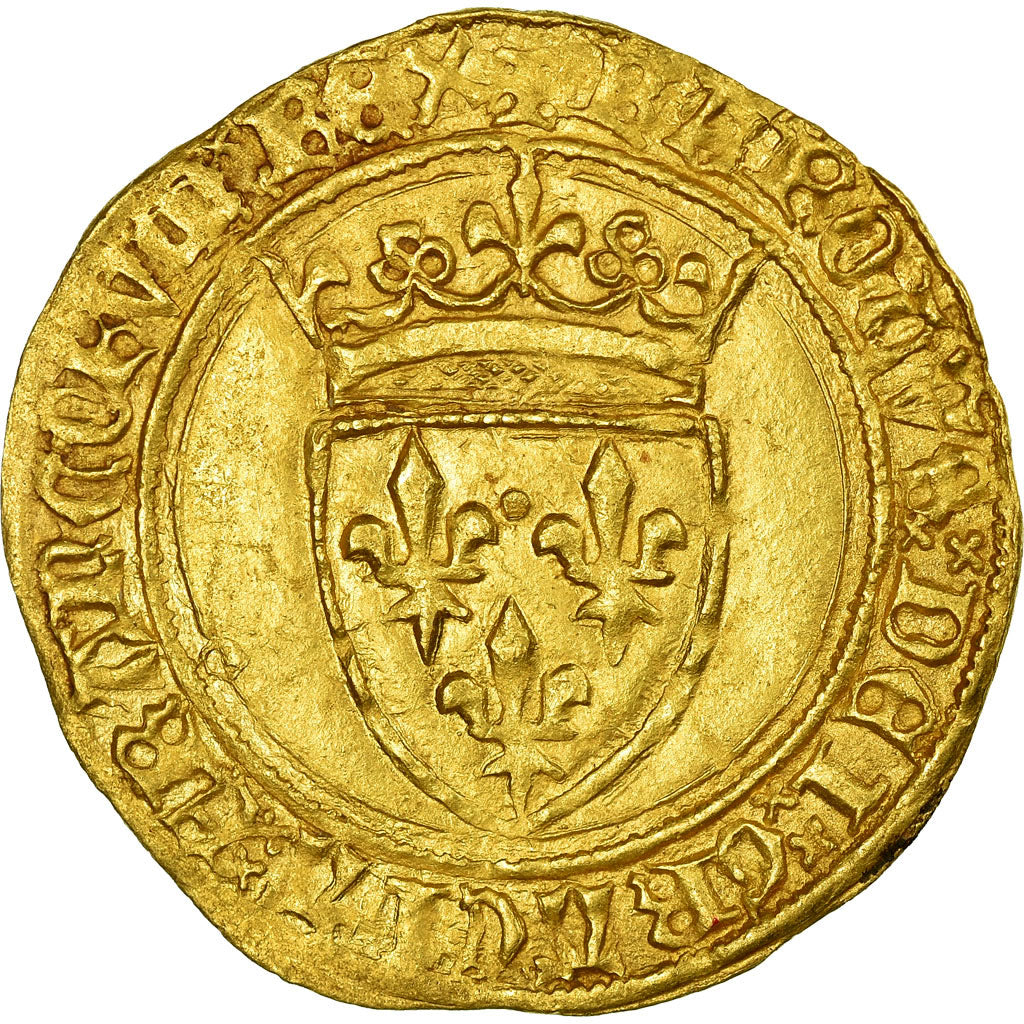 Munten, Frankrijk, Ecu d'or, Saint Lô, PR, Goud, Duplessy:369D