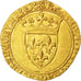 Charles VI, Écu d'or à la couronne, Paris, 3ème émission, Duplessy 369B
