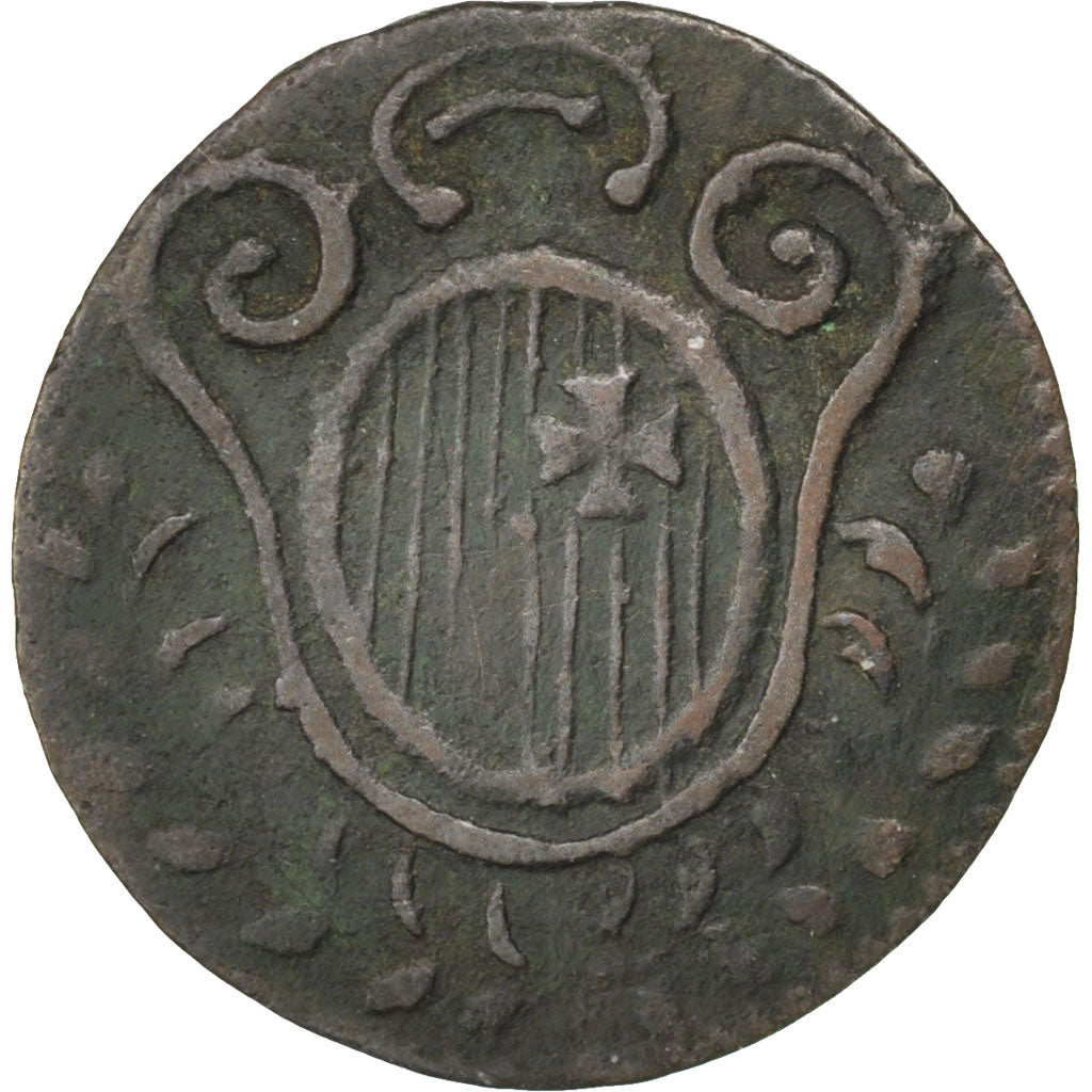 SWISS CANTONS, Rappen, 1815, KM #59, VF(30-35), Copper, 1.11