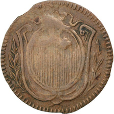 SWISS CANTONS, Rappen, 1815, KM #65, VF(30-35), Copper, 1.00