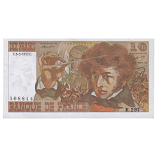 França, 10 Francs, Berlioz, 1977, K.297, AU(50-53), Fayette:63.21, KM:150c