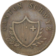 SWISS CANTONS, 2 Rappen, 1846, KM #62, EF(40-45), Billon, 1.15