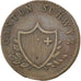 SWISS CANTONS, 2 Rappen, 1846, KM #62, EF(40-45), Billon, 1.15