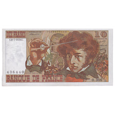 France, 10 Francs, Berlioz, 1978, O.306, EF(40-45), Fayette:63.25, KM:150c