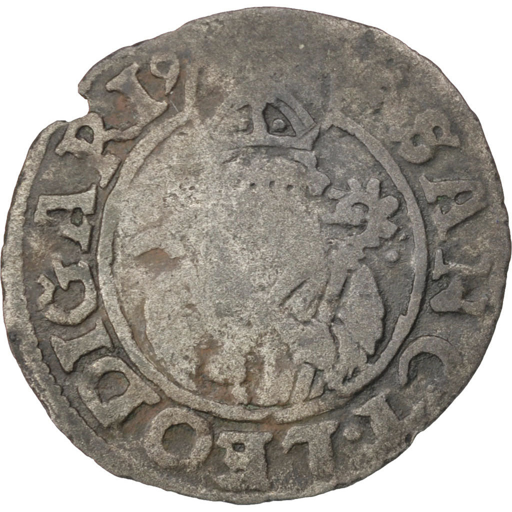 SWISS CANTONS, Schilling, 1647, KM #25, VF(20-25), Billon, 0.89
