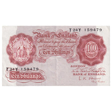 Banknote, Great Britain, 10 Shillings, 1955-1960, KM:368c, AU(50-53)