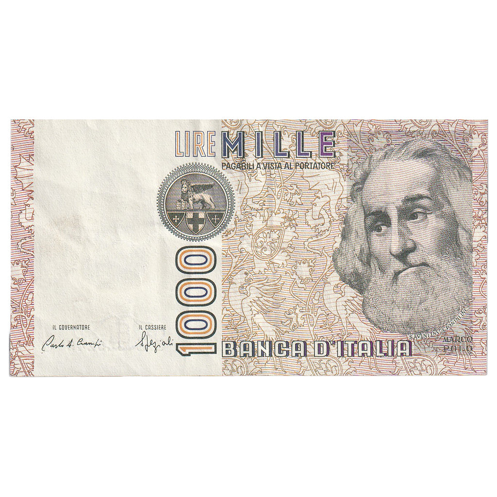 Banknote, Italy, 1000 Lire, 1982, 1982-01-06, KM:109b, AU(55-58)
