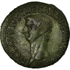 Moneta, Claudius, As, Roma, BB, Bronzo, RIC:116