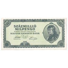Banknote, Hungary, 100 Million Milpengö, 1946, 1946-06-03, KM:130, UNC(65-70)
