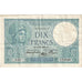 France, 10 Francs, Minerve, 1939, C.74549, EF(40-45), Fayette:07.12, KM:84