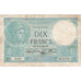 França, 10 Francs, Minerve, 1940, C.81780, EF(40-45), Fayette:07.24, KM:84