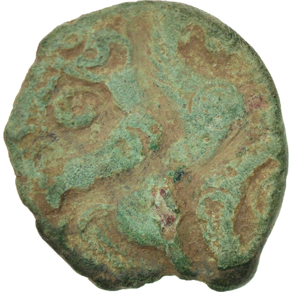 Coin, Ambiani, Bronze, VF(30-35), Bronze, Delestrée:485