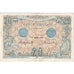 Frankreich, 20 Francs, Bleu, 1906, P.845, SS, Fayette:10.1, KM:68a