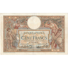France, 100 Francs, Luc Olivier Merson, 1928, G.22870, TTB, Fayette:24.7, KM:78b