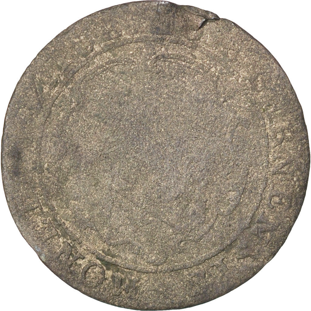 SWISS CANTONS, 1/2 Batzen, 1718, Bern, KM #91, VG(8-10), Billon, 23, 1.50