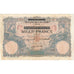 Tunisia, 1000 Francs on 100 Francs, 1892, 1892-05-17, KM:31, EF(40-45)