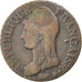 FRANCE, Dupré, 5 Centimes, 1796, Paris, KM #635.1, VF(30-35), Bronze, 23, Gadour