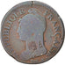 Monnaie, France, Dupré, 5 Centimes, 1798, Lyon, TB, Bronze, KM:640.5