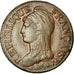 Munten, Frankrijk, Dupré, 5 Centimes, 1799, Lille, ZF+, Bronze, KM:640.11