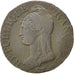 FRANCE, Dupré, 5 Centimes, 1796, Limoges, KM #642.6, VF(30-35), Bronze, Gadoury