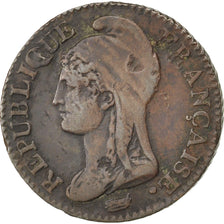 Münze, Frankreich, Dupré, 5 Centimes, 1795, Paris, SS, Bronze, KM:635.1
