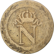 Premier Empire, 10 Centimes Napoléon Ier, 1808 W, Lille, Faux d'époque, Gadoury 