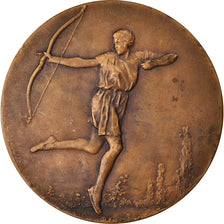 Frankrijk, Medaille, Tir à l'Arc, Houlgate, Sports & leisure, 1922, Fraisse