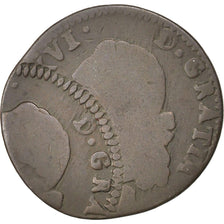 FRANCE, Sol, Bordeaux, KM #578.8, VG(8-10), Copper, Gadoury #350, 8.49