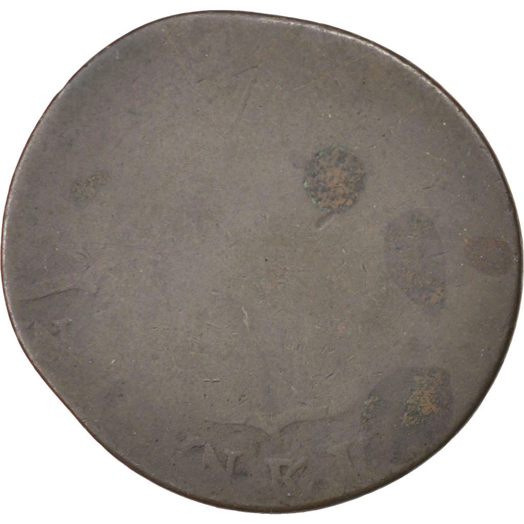 FRANCE, Sol, Bordeaux, KM #578.8, VG(8-10), Copper, Gadoury #350, 8.49