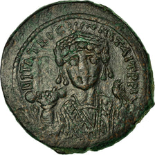 Coin, Tiberius II Constantine, Follis, Antioch, AU(50-53), Copper, Sear:448